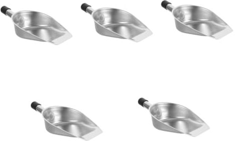 ULTECHNOVO 5piezas Pala De De Inoxidable Recogedor Portátil para Limpieza De Escritorio y Herramienta Ergonómica para Esquinas y para y Cocina