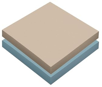 Ordinate Sticky Notes, Vintage Palette, 2 Blöcken, 100 Blatt pro Blatt, 75 mm x 75 mm, Haftnotizen in Retrofarben für Notizen, To-do-Listen und Erinnerungen (75mm x 75mm, Vintage Blue-Brown)