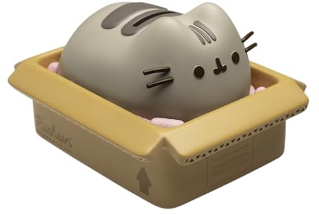Hucha Infantil Gato Pusheen Cat - Huchas Originales para niños Kawaii de Vinilo | Regalo niña 8 años o Regalo Cumpleaños Mujer