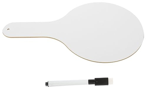 GARIOUANS Tableau Effaçable Portable pour Étudiants Planchette à Écrire Blanche avec Poignée Ergonomique Tableau Effaçable à Sec pour Outil Pratique pour Classe et Apprentissage