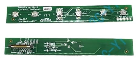 BGUGOSNBA 1 Pièce, Compatible for JBL, Boombox1 Boombox 1 ND PL Haut-Parleur Bluetooth Bleu Vert Bouton De Carte Mère Carte De Chargement USB(D Boom1 PL Keyboard)