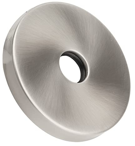HEEPDD Duscharm-Rosettenplatte aus Edelstahl 304, Langlebiger Duscharmflansch für den Austausch von G1-2-Zoll-Rohren, Ideal für Heimduschen und Universelle Duschköpfe (Gebürstet)