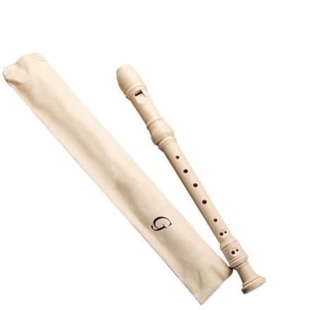 Blockflöjt Musikinstrument Professionell 8-håls Inspelare Tysk Fingersättning