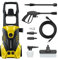 Vytronix JETW1800 Powerful Electric Pressure Washer 1800 W | 135 Bar | Jet Wash Kit | High Performance Power Cleaner for Car, Home, Patio and Garden Furniture