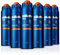 Gillette Pro Gel de Afeitar Hombre para Pieles Sensibles, Pack 6 x 200 ml, Hidrata y Calma la Piel