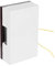Wired Manual Doorbell, Wall Mounted Access Control System Ding Dong Chimes Easy to Install for Home Decorative Hotel Access Control System(White)(220V)