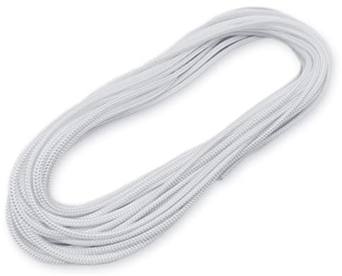 FLAGLY Premium nylonsnöre 5 mm, längd = 18 m – extremt rivbeständigt rep och väderbeständigt, multifunktionellt rep, flaggstångsrep, spännrep solsegel (flaggrep klassisk 18 m)