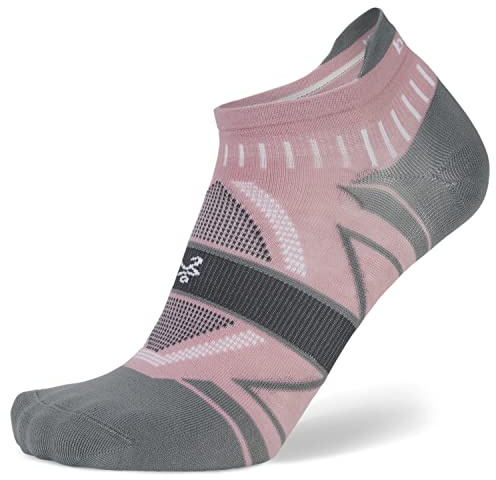 Balega Hidden Dry Moisture Wicking Performance No Show Athletic Running Socks for Men and Women (1 Pair), Zephyr, Small