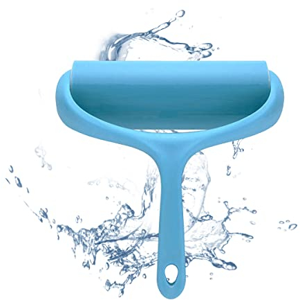 DIUDIU CAT Sticky Lint Roller,Washable and Reusable Lint Roller with Cover for Clothes, Pet Hairs, Carseats.