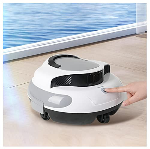 VVLXRIC Above Ground Pool Vacuum Robot, Powerful Suction Automatic Pool Vacuum 100-Minute Power Clean The Pool Cleaner, Automatic Pool Vacuum For Inground Pools