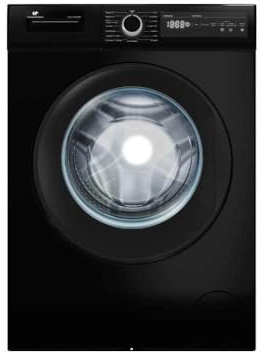 Lave-linge hublot CONTINENTAL EDISON CELL10140IBT - 10kg - Largeur 59,6 cm - Classe A - 1400 trs - moteur induction - noir mat