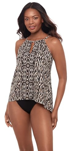 Miraclesuit Women's Precioso Peephole Top Tankini Top