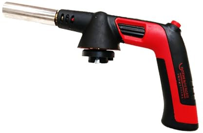 ROTHENBERGER Industrial RS 300 Brenner Aufsatz (einzeln) | Piezo Zündung | 180-360 °C Drehung/Über Kopf Betrieb möglich | Lötbrenner | Gasbrenner für Multigas Gaskartusche 1500004680