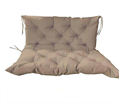 Wasserdichtes 3-Sitzer-Schaukelkissen für den Außenbereich, Garten, Liege, rutschfest, für Terrasse, Sofa, Zweisitzer, Bank/Settee