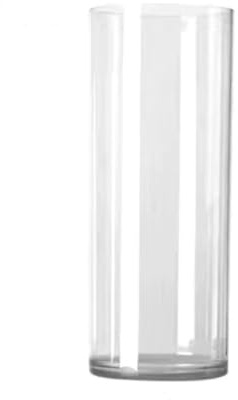 Acrylic Cylinder Vase for Flowers,Clear Vase 30cm Flowers Thickened for Centerpieces Living Room, Kitchen,Wedding