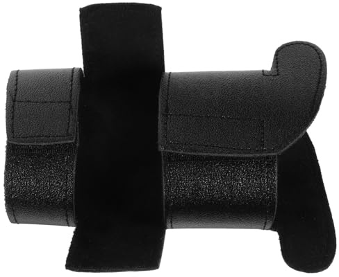 Trompetenkolbenabdeckung aus Pu Leder für B-trompeten Schwarz | Ventilschutzpolster, für Auftritte Geeignet, Elegantes Design, Angenehm in Hand, Verschleißmindernd