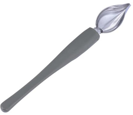 VICASKY Cucchiaio da Salsa Acciaio Inossidabile Strumento per Decorazioni Gourmet Leggero e Portatile per Torte e Piatti