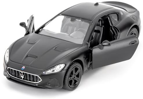 RMZ City Maserati GT Car Model, 1/36 Scale Casting Zinc Alloy Toy Car for Kids, Pull Back Vehicles for Toddlers Kids Boys Girls Gift
