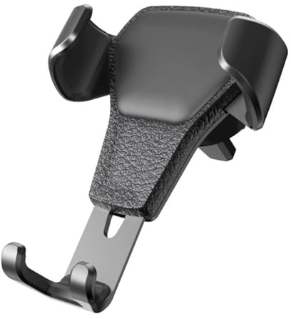 yishao Air Vent Car Phone Mount Cradle 360° Rotation for Ford Transit Mk4 Mk5 Mk6 Mk7 (1991-2014), Upgraded Super Stable Hook Clip One Button Release Car Phone Holder,Bla-ck