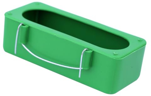 Supvox Anti Vogelfuttersilo Mit Spritzschutz Langlebiges Lebensmittelechtes Kunststoffmaterial Aufhängbar Für Papageien Und Kleine Vögel Taubenfutternapf Für Vogelbedarf Und Fütterungsstation