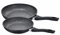 ROHE Germany 258262-02 Bratpfanne-Set Emilia, 2-teilig, Aluminium, schwarz, 28 cm + 24 cm
