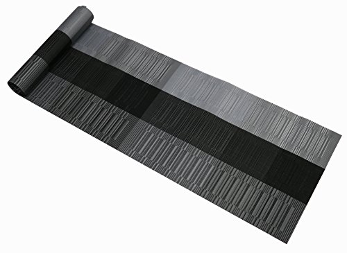 Famibay Tischläufer Hitzebeständig Waschbar Tischdecke Läufer Vintage Vinyl PVC Tischläufer 135CM Küche Tisch deko