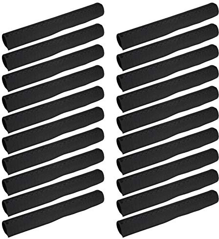 Alomejor 2 Stücke Fahrradrahmen Beschützer Kettenstrebenschutz Fahrrad Rahmen Schutzpolsterbezug (20PCS-2#)