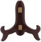 Gatuida Support Assiette Decorative Bois, Support d'assiette Présentoir pour Cadre Photo Chevalet pour Assiette Décoratif en Bois pour Présentation Décoration