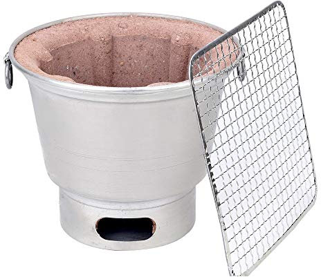 ADITAM Horno de Barbacoa de carbón Coreano KANBUN, Estilo Antiguo, Carne Asada, Barro, Barbacoa Japonesa, hogar Comercial, Barbacoa de carbón al Aire Libre, Horno para Barbacoa Double The Comfort