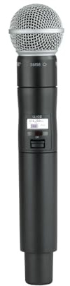 Shure ULXD2 Trasmettitore manuale digitale della serie ULX-D Wireless con testa microfono SM58