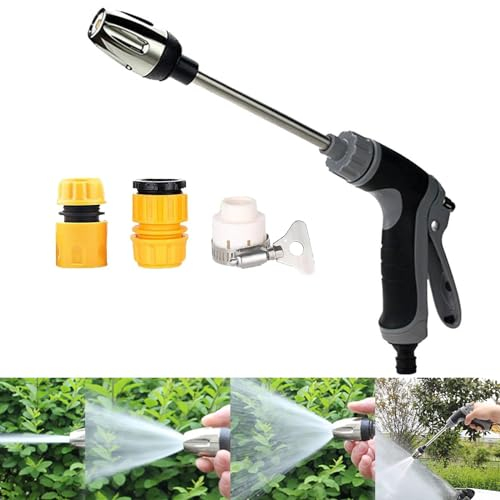 Turbowasher Power Ultra Washer - High Pressure Water Gun for Garden Hose, Adjustable Water Flow