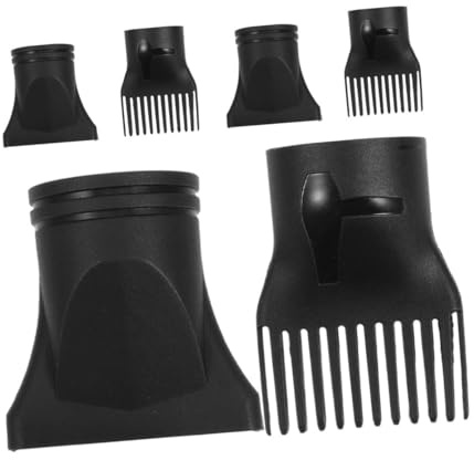 Veemoon 6pezzi Diffusore Per Asciugacapelli Accessorio Per Styling Ugello Concentratore Strumento Per Parrucchieri Ricambio Design e Portatile