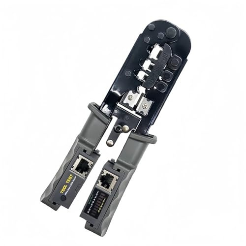Crimpadora de red para pelacables RJ11 RJ12 RJ45 4P 6P 8P Conector crimpador alicates para redes telefónicas pelacables