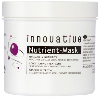 Rueber - Mascarilla Pelo Nutrient Mask 500ml | Mascarilla Capilar Hidratante y Nutritiva | Con Aminoácidos Para Hidratar Pelo Muy Seco y Grueso | Tratamiento Nutritivo Para el Cabello | Aporta Brillo