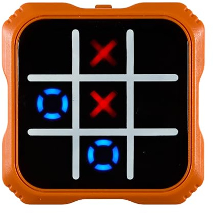 Mister Gadget - MG3777 - Buntes Elektronisches Tic Tac Toe Spiel aus ABS-Kunststoff - Spaß für Alle - Maße: 9,5 x 2,5 x 9,5 cm