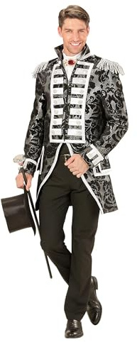 Widmann - Kostym frack jacquard-parad, silver, temafest, karneval