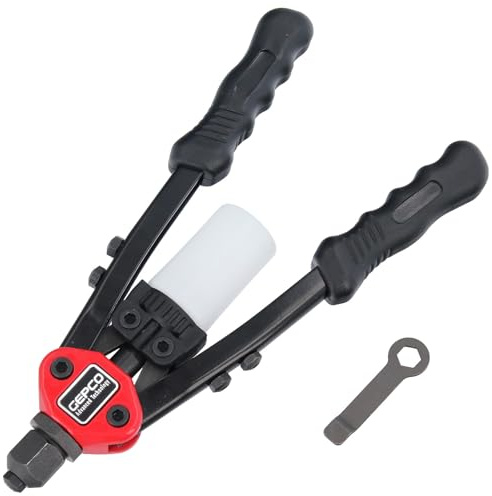 GEPCO Hebel Blind Nietzange Langarm Poppnietzange Blindnietzange mit Auffangbehälter