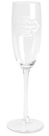 Excelsa Fine Quality Set 6 Flute, Vetro, Trasparente