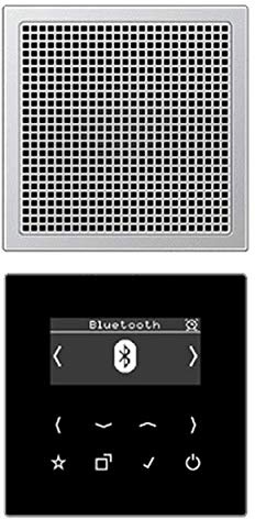 Jung Smart Radio DAB + Bluetooth, Set Mono S LS Alatvoe, Aluminium