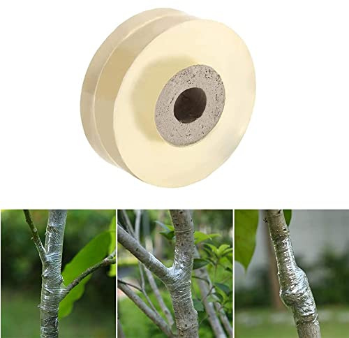 Mumusuki Gartenwerkzeug Tape Gartenband Volume 1 Auto Stick Band, Pflanzenzielklebeband Flexibel Elastisch Transparentes Gartenwerkzeug (2 cm)