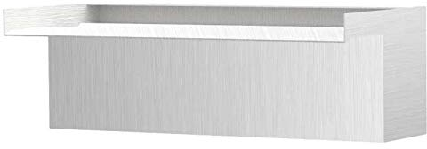 AquaOne Edelstahl Wasserfall CWF-30 30cm Teich Gartenteich Bachlauf Fontäne Springbrunnen Kaskade