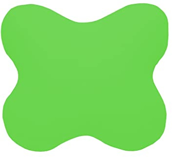Dukal | Bezug für ACAMAR Seitenschläferkissen Nackenstützkissen | aus hochwertigem DOPPEL-Jersey | 100% Baumwolle | Farbe: apfelgrün