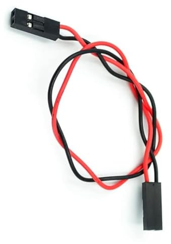 ZYAMY 10PCS 2P Line 2 Pins 2.54mm Pitch Female to Female Cable Connector Multicolor Jumper Wire for Breadboard 20CM