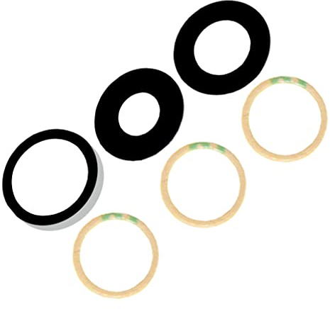 IS-TECK Compatible with iPhone 14 Pro / 14 Pro Max Replacement Camera Glass Lens Including Adhesive Set