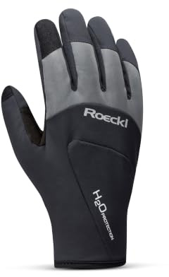 Roeckl Rapallo Winter Fahrrad Handschuhe lang wasserdicht schwarz 2027: Größe: 8