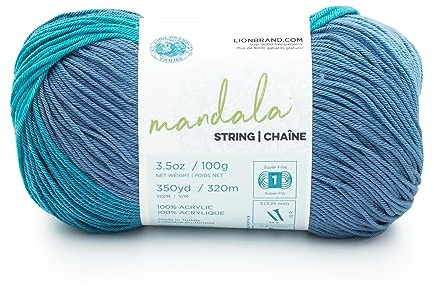 Lion Brand Yarn Mandala String Yarn, Tune
