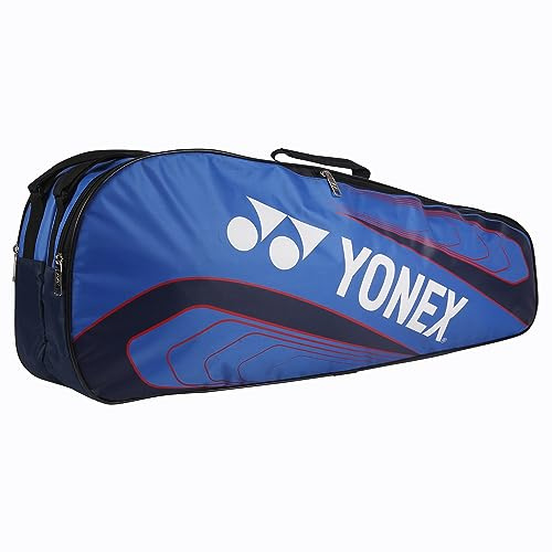 YONEX Badminton Kitbag BT5 | 2 Reißverschlussfächer zur Aufbewahrung von 3 Schlägern und Kleidung |