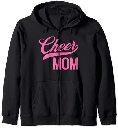 Cheer Mom Pink Cheerleading Matching Parents Kapuzenjacke