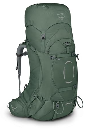 Osprey Ariel Damen-Trekkingrucksack, 55L X-Small/Small, Koseret Green