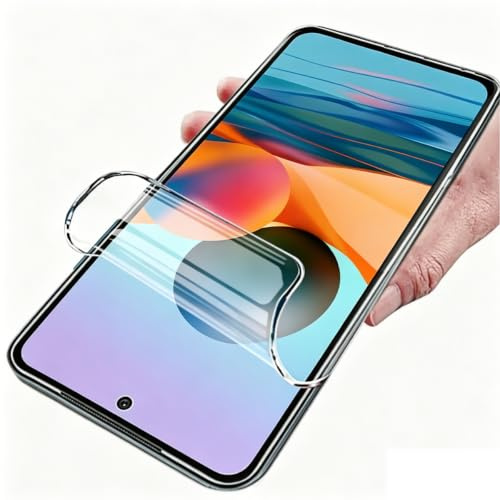 3 Piezas Protector de Pantalla para Xiaomi Redmi Note 10 Pro (6.67) | Película de Hidrogel Flexible de transparentes TPU [alta sensibilidad][no vidrio templado]